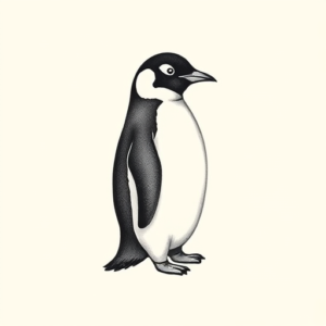 Tiny Penguin Tattoo