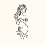 Tiny Persephone Tattoo