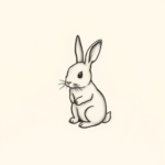 Tiny Rabbit Tattoo