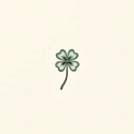 Tiny Shamrock Tattoo