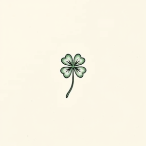 Tiny Shamrock Tattoo
