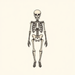 Tiny Skeleton Tattoo