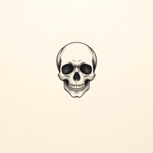Tiny Skull Tattoo
