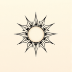 Tiny Sun Tattoo