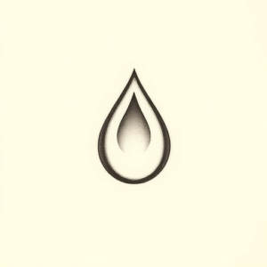 Tiny Teardrop Tattoo