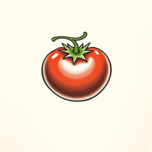 Tiny Tomato Tattoo