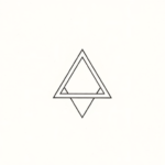 Tiny Triangle Tattoo