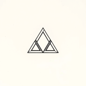 Tiny Triquetra Tattoo