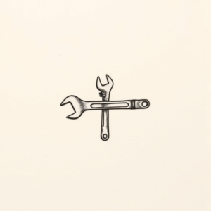 Tiny Wrench Tattoo