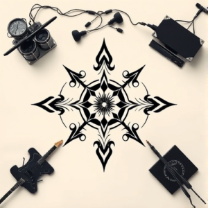 Top View Band Tattoo