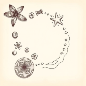 Top View Beach Tattoo