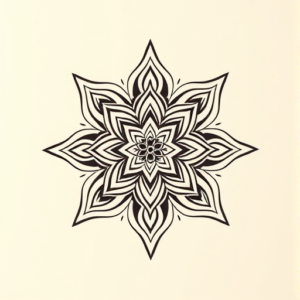 Top View Chakra Tattoo