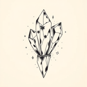 Top View Crystal Tattoo