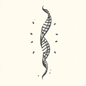 Top View Dna Tattoo