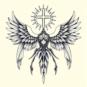 Top View Evangelion Tattoo