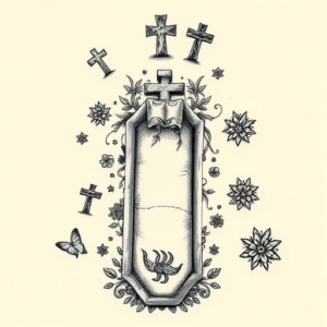 Top View Graveyard Tattoo