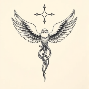 Top View Heaven Tattoo