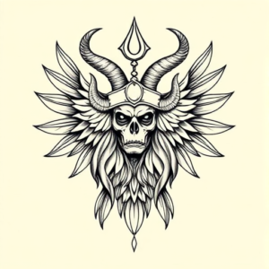 Top View Horus Tattoo