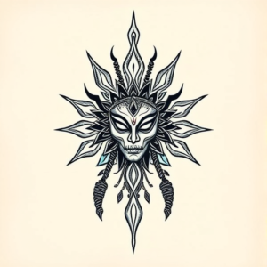 Top View Kali Tattoo