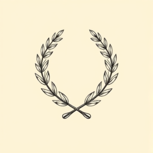 Top View Laurel Tattoo