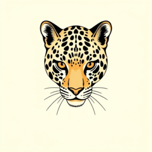 Top View Leopard Tattoo