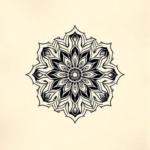 Top View Mandala Tattoo