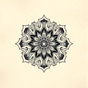 Top View Mandala Tattoo