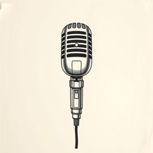 Top View Microphone Tattoo