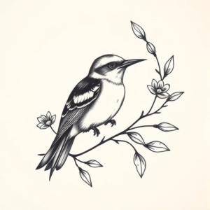 Top View Mockingbird Tattoo