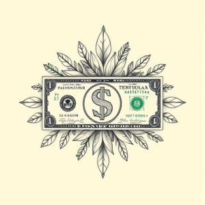 Top View Money Tattoo