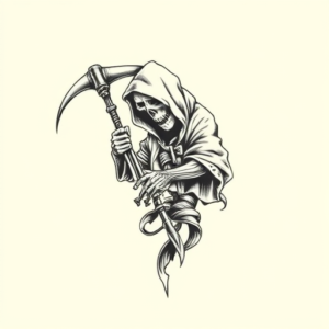 Top View Reaper Tattoo