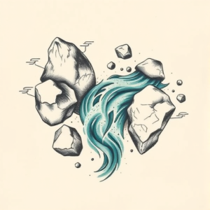 Top View River Tattoo