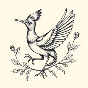Top View Roadrunner Tattoo