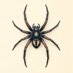 Top View Spider Tattoo