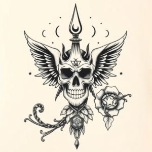 Top View Stoic Tattoo