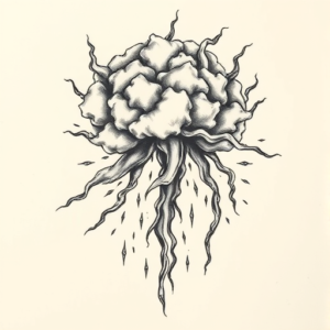 Top View Storm Tattoo