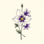 Top View Violet Tattoo