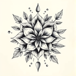 Top View Water Tattoo