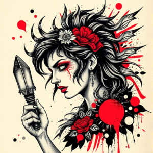 Trash Polka Artemis Tattoo