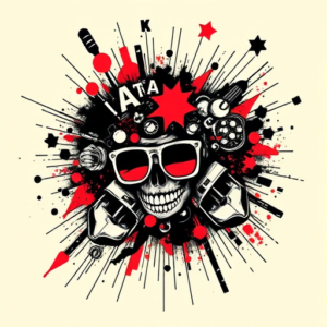 Trash Polka Atomic Tattoo