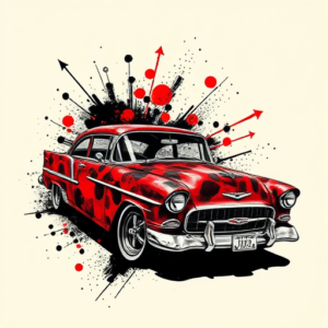 Trash Polka Car Tattoo