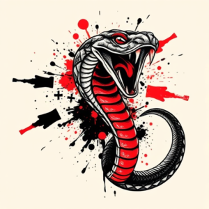 Trash Polka Cobra Tattoo