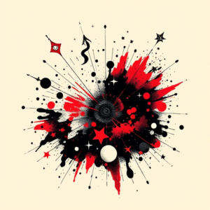 Trash Polka Constellation Tattoo