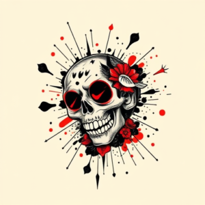 Trash Polka Cute Tattoo