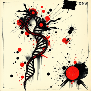 Trash Polka Dna Tattoo