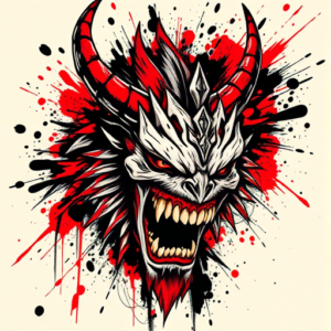 Trash Polka Fenrir Tattoo