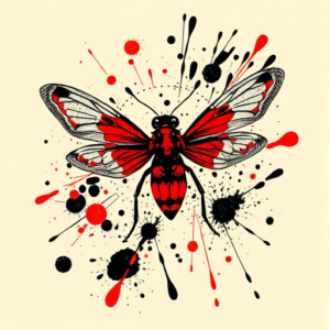 Trash Polka Firefly Tattoo