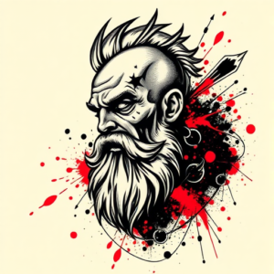 Trash Polka Hercules Tattoo