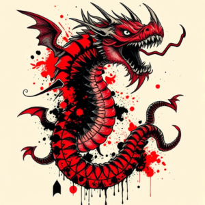 Trash Polka Hydra Tattoo