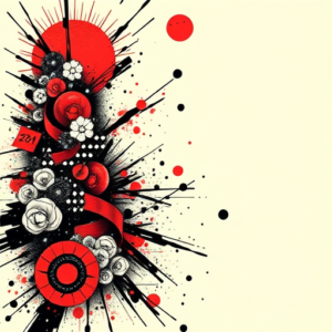 Trash Polka Kintsugi Tattoo